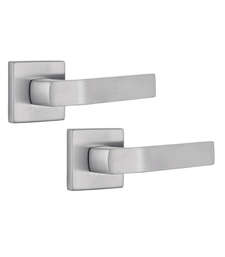 Set de mânere pentru uși exterior|ROSTEX (R. Cehă)|QUADRUM mov-mov 38-45 mm| (inox mat)