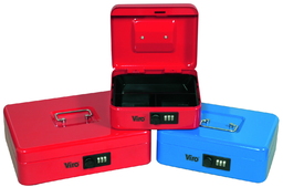 Caseta de valori Cashbox VIRO (Italia) 4264 Red (88x300x240 mm)