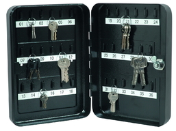 Шкаф для 20 ключей VIRO (Италия) 5268 Black (200x160x80 мм)