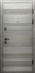 Ușa de exterior din metal ORIZONT (880x2040, 960x2040 mm)