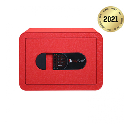 Seif de mobilier pentru casa și oficiu GRIFFON MySafe MSR.25.E.Red (250х350х260 mm)