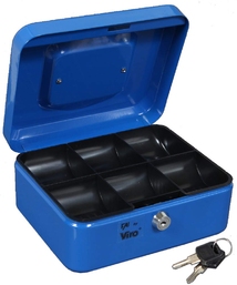 Caseta de valori Cashbox VIRO (Italia) 5277 Blue (90x200x160 mm)