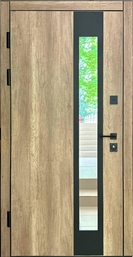 Ușa de exterior din metal LUNA 1 (960x2040 mm)