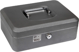 Caseta de valori Cashbox|VIRO (Italia)|5281 Silver (90x250x180 mm)