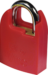 Lacăt atârnat VIRO (Italia) MINI 553.CP cu capac de protectie, 2 chei