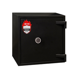Seif pentru casa și birou GRIFFON FRS.45.K BLACK (460x465x478 mm) Antifoc Antiefracție